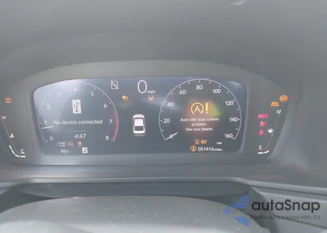 2023 Honda Accord Ex из США, поврежденный, VIN 1HGCY1F37PA003321